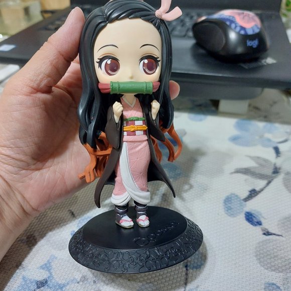 Nezuko Kamado Demon Slayer Q Posket Figure Toy Anime Cute Characters - Picture 3 of 11